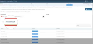 CIPO Access Log
