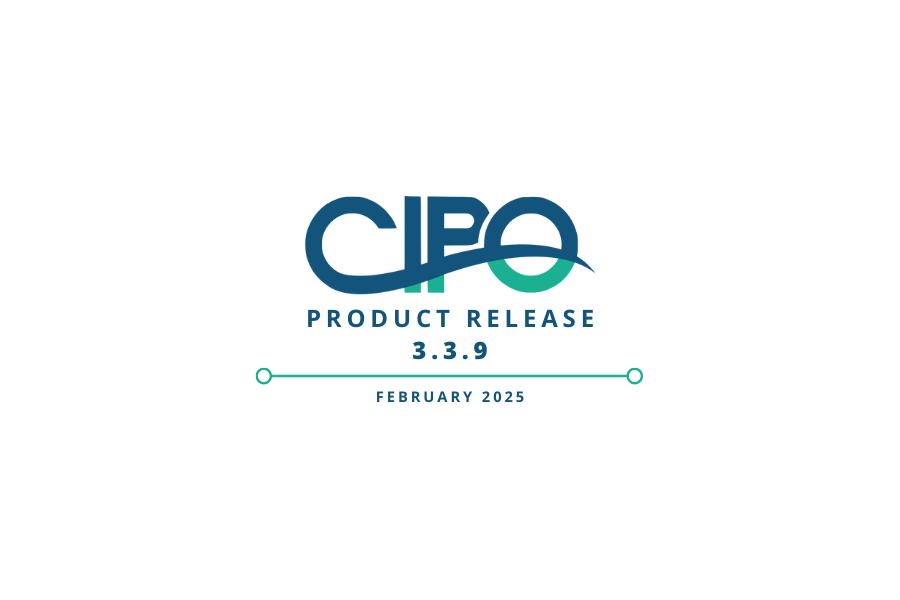 CIPO Release 3.3.9 Announcement