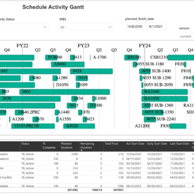 Schedule Integration with P6 or MS Project