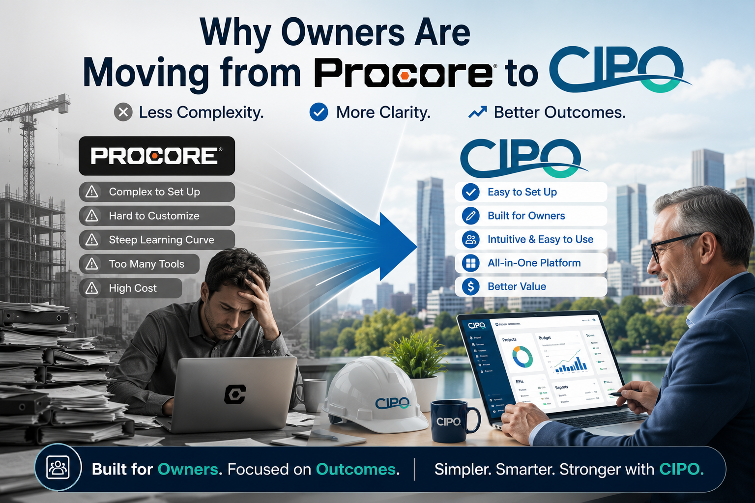 Why Owners are moving from Procore to CIPO