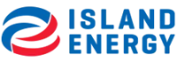 island-energy-logo-min Island Energy logo with red and blue swirl symbol on the left and bold blue text on the right.